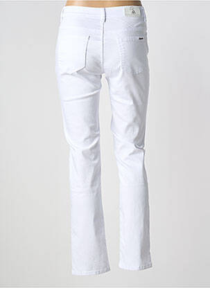 Pantalon slim stretch taille normale blanc S.QUISE femme