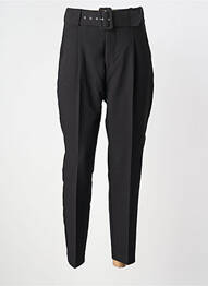 Pantalon slim taille normale taille normale noir KALISSON femme