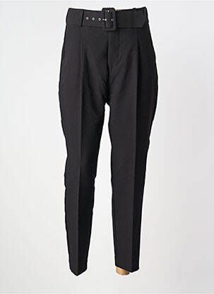 Pantalon slim taille normale taille normale noir KALISSON femme