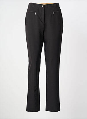 Pantalon slim stretch taille normale noir GUY DUBOUIS femme
