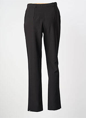 Pantalon slim stretch taille normale noir GUY DUBOUIS femme