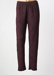 Pantalon slim stretch taille normale rouge JST FOR MY femme
