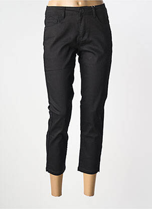 Pantacourt stretch taille normale noir S.QUISE femme