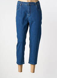 Pantacourt stretch taille normale bleu S.QUISE femme