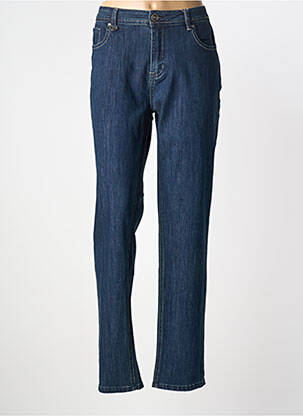 Jeans coupe droite bleu S.QUISE femme