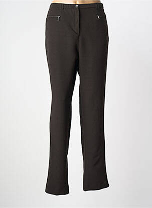 Pantalon slim taille normale taille normale noir GUY DUBOUIS femme