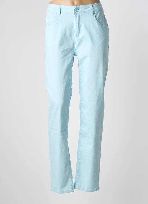 Pantalon slim stretch taille normale bleu S.QUISE femme