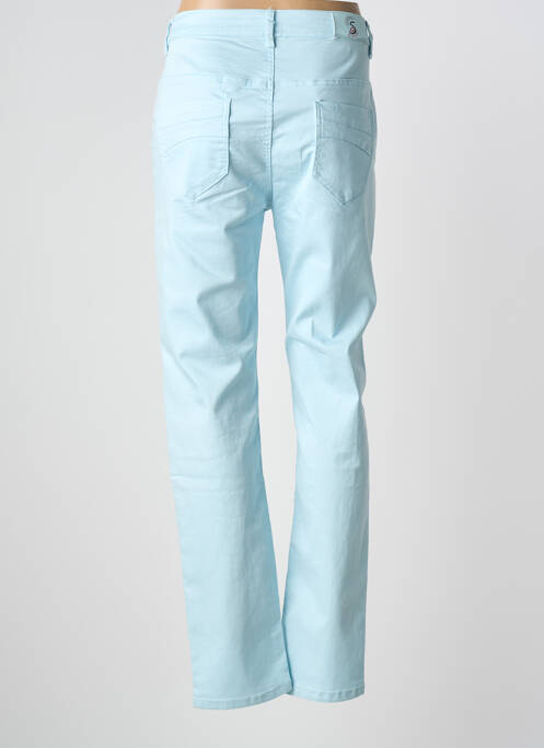 Pantalon slim stretch taille normale bleu S.QUISE femme
