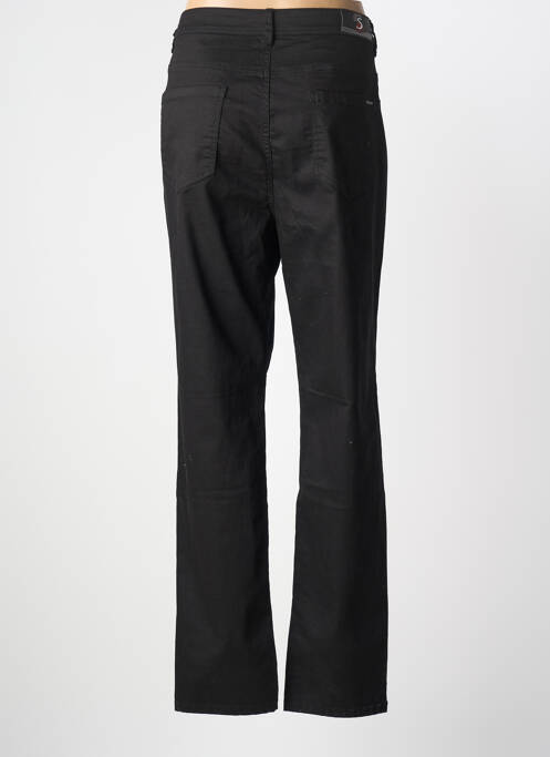 Pantalon slim stretch taille normale noir S.QUISE femme
