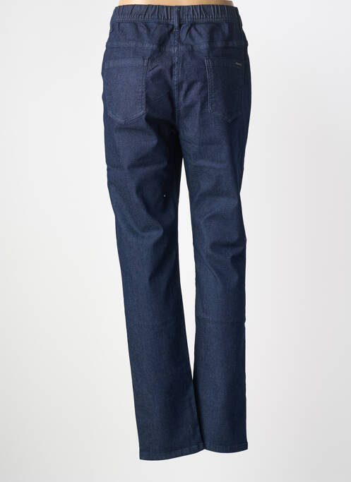 Pantalon slim taille élastique taille normale bleu S.QUISE femme