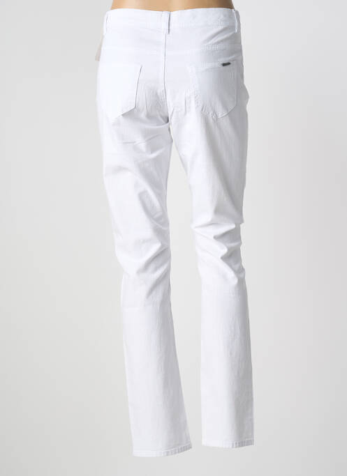 Pantalon slim stretch taille normale blanc S.QUISE femme