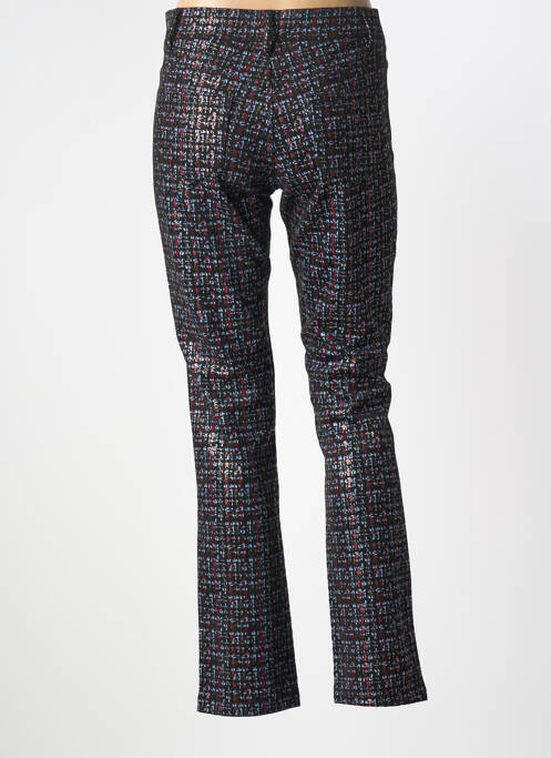 Pantalon slim stretch taille normale noir S.QUISE femme