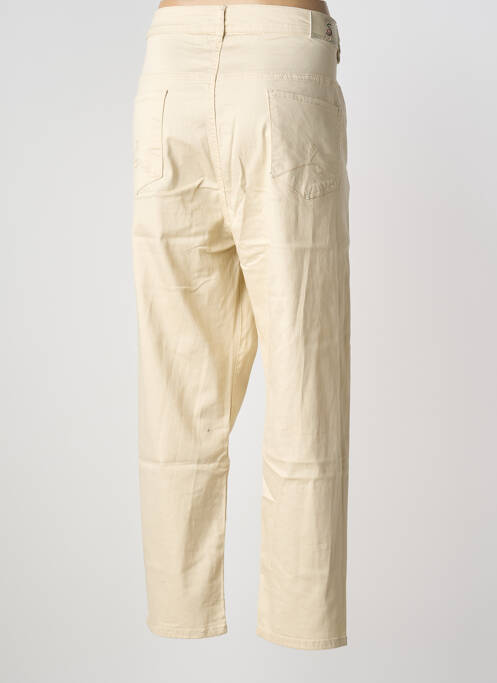 Pantalon slim stretch taille normale beige S.QUISE femme