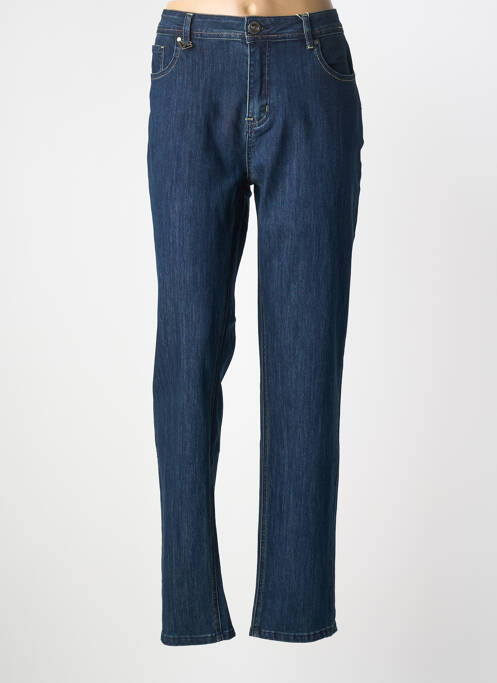 Jeans coupe droite bleu S.QUISE femme