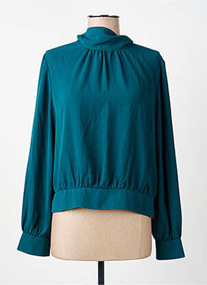 Blouse manches longues manches longues bleu BEST MOUNTAIN femme