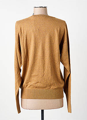 Pull col v manches longues beige SCOTCH & SODA femme