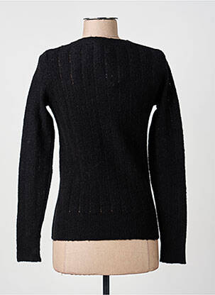 Pull coupe cintrée manches longues noir SALSA femme