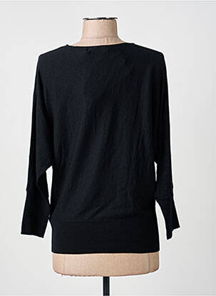 Pull col v manches longues noir GARCIA femme