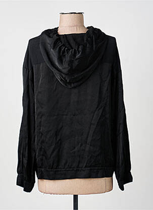 Top col v manches longues noir PAKO LITTO femme