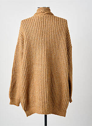 Gilet manches longues col v beige BEST MOUNTAIN femme