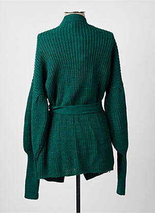 Gilet manches longues coupe cintrée vert IMPERIAL femme