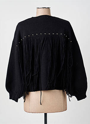 Gilet manches longues manches longues noir ARTLOVE femme