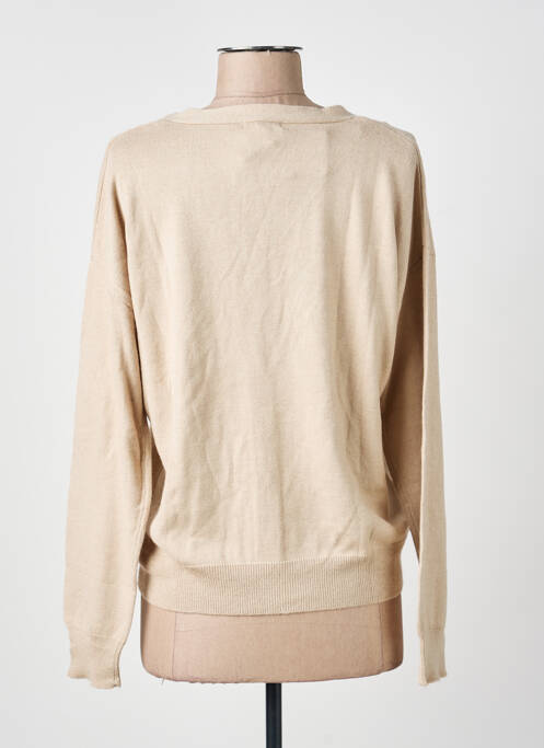 Gilet manches longues beige BEST MOUNTAIN femme