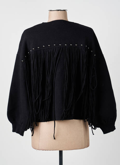 Gilet manches longues noir ARTLOVE femme