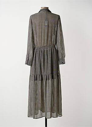 Robe longue manches longues manches longues noir RUE MAZARINE femme