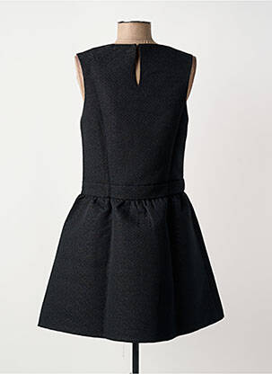 Robe mi-longue sans manche sans manche noir TEDDY SMITH femme