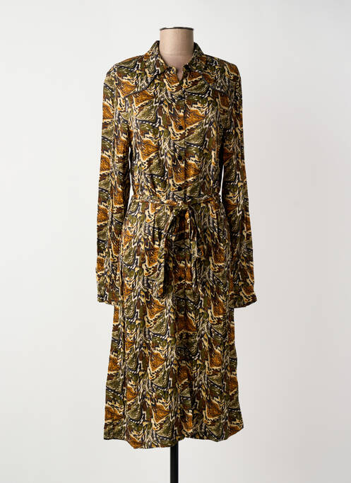 Robe longue vert FREEMAN T.PORTER femme