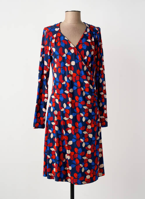 Robe mi-longue bleu PRINCESSE NOMADE femme