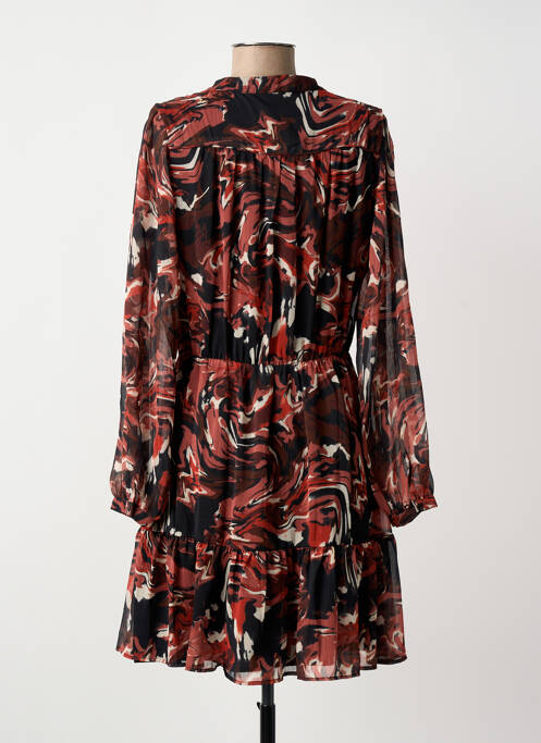 Robe mi-longue noir FREEMAN T.PORTER femme