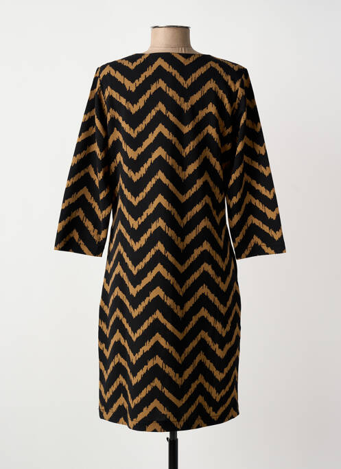 Robe mi-longue noir GARCIA femme