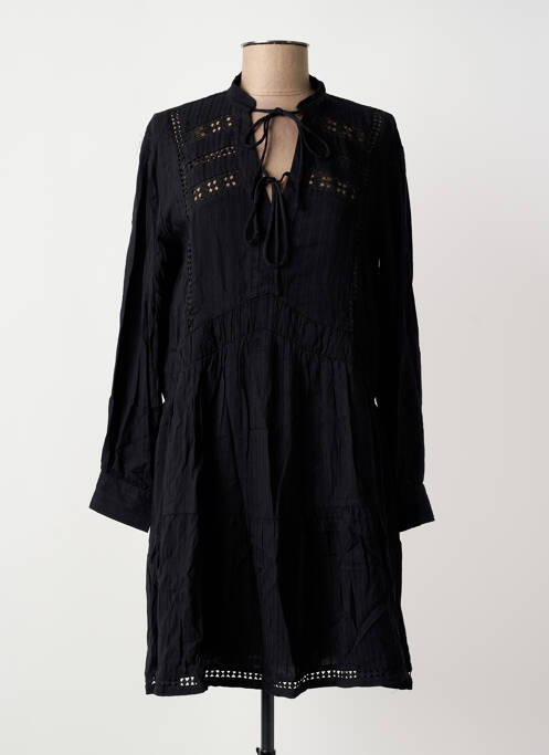 Robe mi-longue noir RUE MAZARINE femme