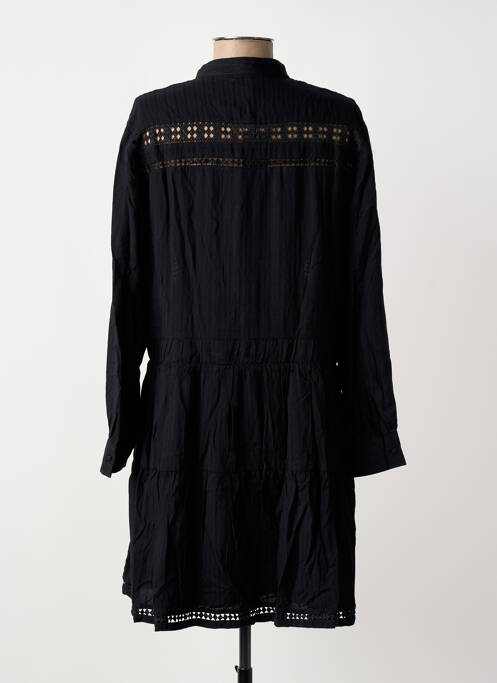 Robe mi-longue noir RUE MAZARINE femme