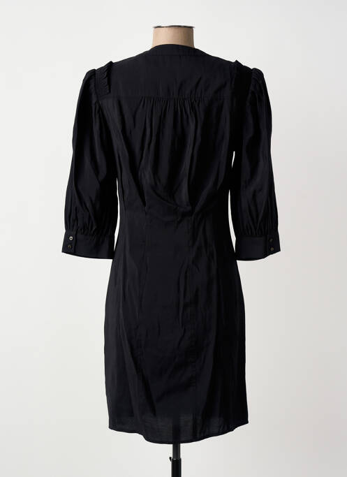 Robe mi-longue noir SCOTCH & SODA femme