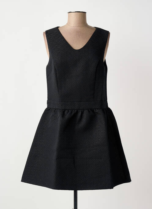 Robe mi-longue noir TEDDY SMITH femme