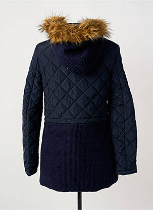Doudoune manches longues bleu TEDDY SMITH femme