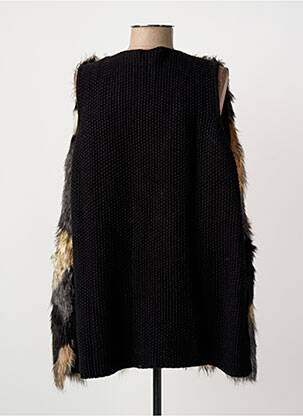 Veste casual coupe droite noir TEDDY SMITH femme