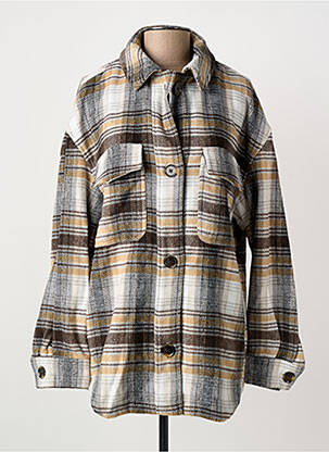 Veste casual coupe droite beige BEST MOUNTAIN femme