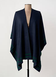 Poncho bleu GARCIA femme
