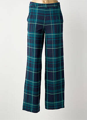 Pantalon flare stretch taille normale vert MADEMOISELLE YEYE femme