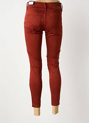 Pantalon 7/8 taille haute taille haute orange TIFFOSI femme