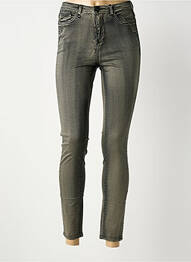 Jeans skinny taille normale taille normale gris GARCIA femme