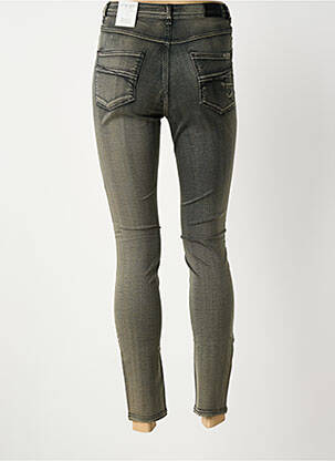 Jeans skinny taille normale taille normale gris GARCIA femme