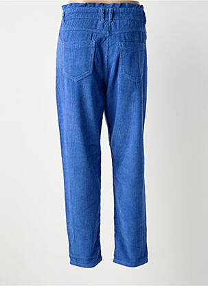 Pantalon droit stretch taille normale bleu FREEMAN T.PORTER femme