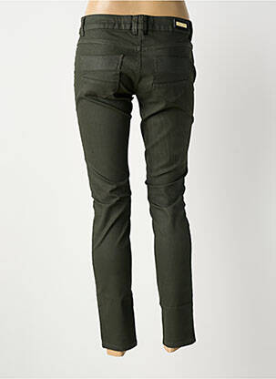Pantalon slim taille basse taille basse vert FREEMAN T.PORTER femme