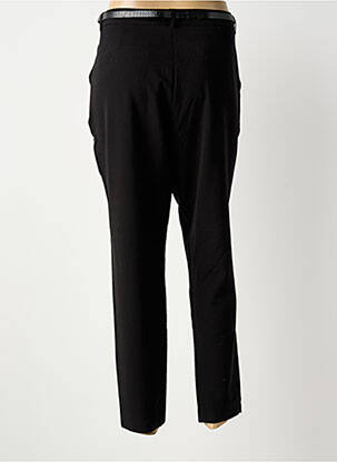 Pantalon 7/8 taille à pinces taille normale noir TIFFOSI femme