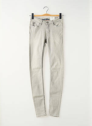 Jeans skinny taille normale taille normale gris GARCIA femme